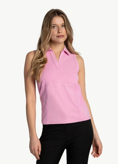 Lole Step Up Polo Shirt In Verbena