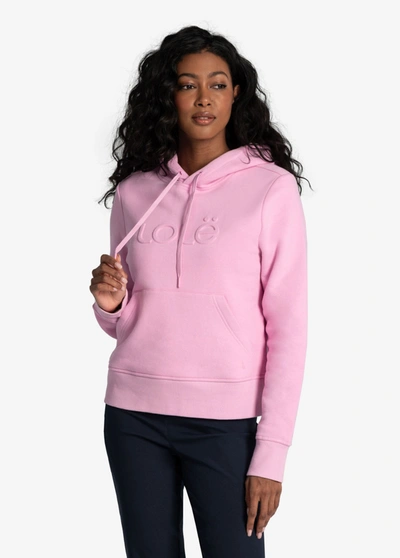 Lole Lolë Icon Pullover Hoodie In Verbena