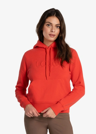 Lole Lolë Icon Pullover Hoodie In Cayenne