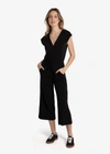 Lole Effortless Wrap Jumpsuit In Black