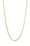 NORDSTROM TINSEL CHAIN LINK NECKLACE