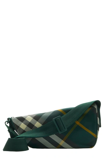 Burberry Shield Crossbody Bag In Green