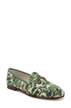 Sam Edelman Loraine Bit Loafer In Turquoise Green Multi