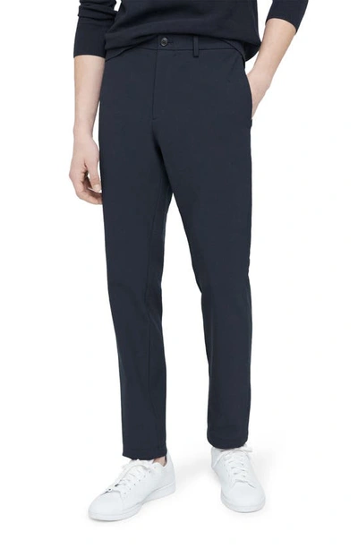 Theory Zaine Pant In Stretch Cotton In Blue