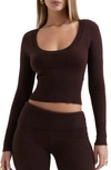 HOUSE OF CB HOUSE OF CB RAQUEL SCOOP NECK CROP SWEATER