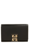 GIVENCHY MEDIUM 4G LEATHER TRIFOLD WALLET