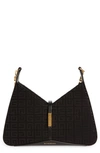 GIVENCHY SMALL CUT OUT 4G EMBROIDERED SHOULDER BAG