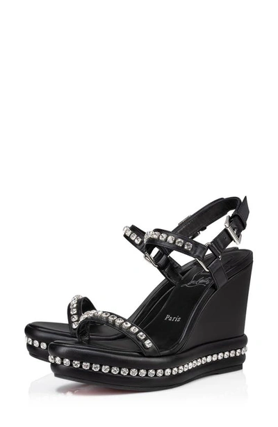 Christian louboutin deals studded wedges