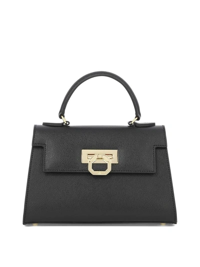 Carbotti "greta" Handbag In Black