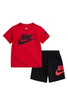 Nike Kids' Futura Tee & Shorts Set In R1nburg-li