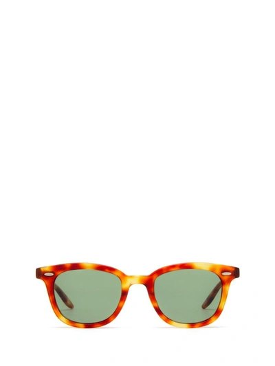 Barton Perreira Men's Cecil 50mm Round Sunglasses In Hav/btg