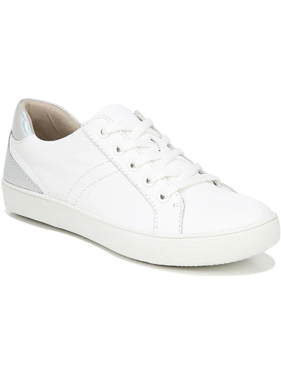 Naturalizer Morrison  Womens Leather Lifestyle Casual And Fashion Sneakers In White Leather