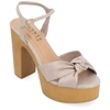 Journee Collection Collection Women's Tru Comfort Foam Lorrica Sandals In Beige