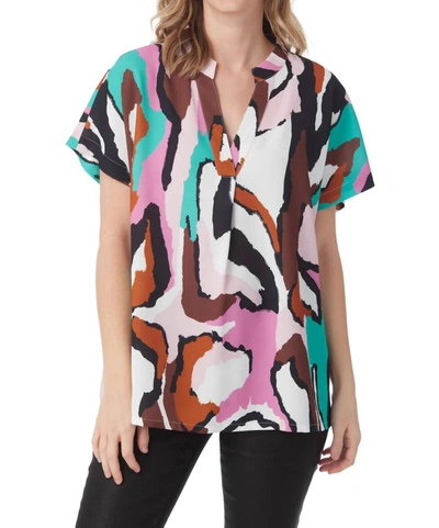 Crosby By Mollie Burch Ines Tunic In Motion In Multi