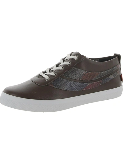 Marc Joseph Bowery Womens Leather Lifestyle Casual And Fashion Sneakers In Multi