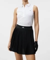 J. Lindeberg Dena Sleeveless Top In White In White