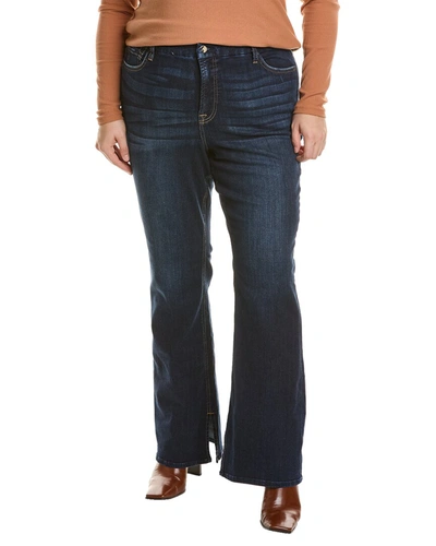 Jen7 Plus Carmelita Slim Bootcut Jean In Blue