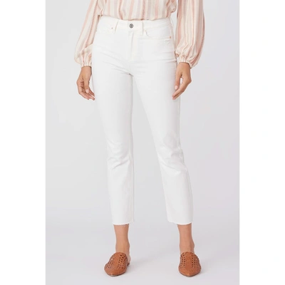 Paige Women's Cindy Corduroy Pant In Ecru In White
