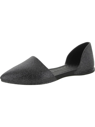 Native Audrey Womens Man Made Pointed Toe D'orsay In Black