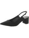FIND. CONNIE WOMENS FAUX SUEDE SLIP-ON PUMPS