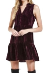 Dear John Denim Helena Mini Dress In Cherry Marmalade In Multi