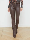 L Agence Ruth Coated Jean In Multi