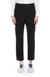 MAX MARA RANA STRETCH CANVAS STRAIGHT LEG PANTS