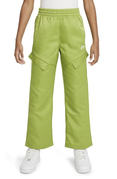 Nike Kids' Sportswear Water Repellent Cargo Pants In Green