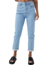 COTTON ON JUNIORS WOMENS ANKLE STRETCH MOM JEANS