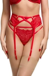 VON FOLLIES BY DITA VON TEESE MAD XXX SUSPENDER BELT