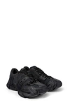 Camperlab Tormenta Panelled Mesh Sneakers In Black