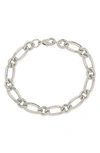 Sterling Forever Rhodium Plated Amoura Bracelet In Silver