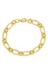 Sterling Forever Amoura Bracelet In Gold
