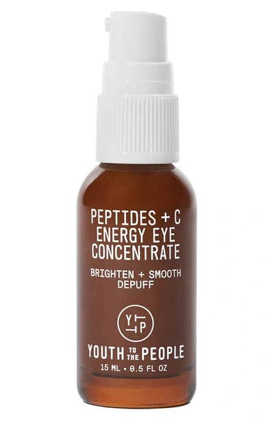 Youth To The People Peptides + C Energy Eye Concentrate With Vitamin C And Caffeine 0.5 oz / 15 ml