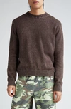 Acne Studios Knit Pullover In Brown