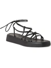 LOEFFLER RANDALL BEAU-N WOMENS LEATHER STRAPPY LACE-UP