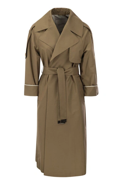 's Max Mara Utrench - Anti-drip Twill Trench Coat Over In Caramel