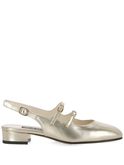 Carel Paris Carel Flat Shoes In Platinum Nappa