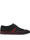 Gucci Off The Grid Gg Supreme Canvas Low-top Sneakers In Black
