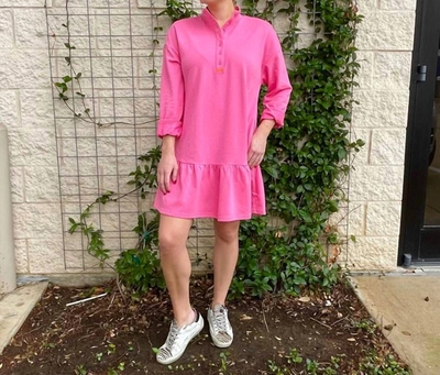Caryn Lawn Maggie Dress In Pink