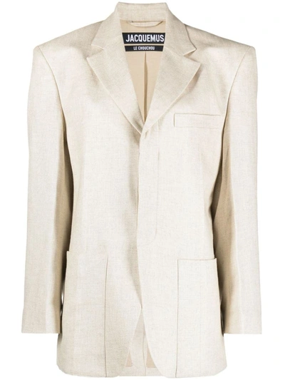Jacquemus Jackets In Beige