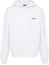 Jacquemus Man Sweatshirt Light Grey Size Xxl Cotton In Grey