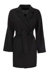 Max Mara Harold Cardi-coat In Black