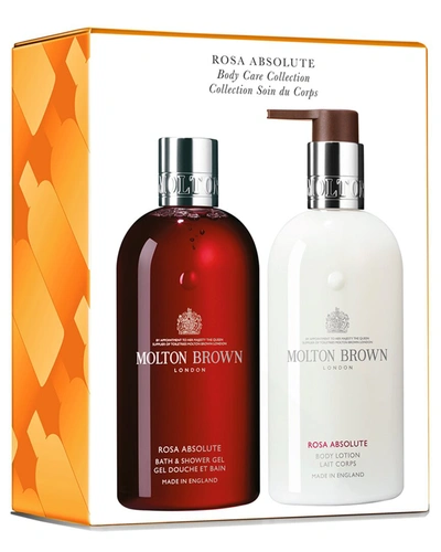 Molton Brown London Unisex 2 X 10oz Rose Absolute Body Care Collection In Multi