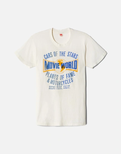 Marketplace 60s Hanes Cars Of The Stars Tee -#21 In White