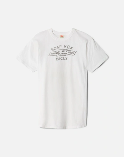 Marketplace 60s Hanes Soap Box Races Tee -#6 In White