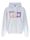 Msgm 'hooded Camo Logo' Sweater