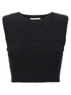 LOULOU STUDIO CHACE TOPS BLACK