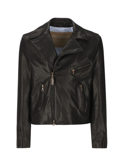 Contrastway Jackets In Black
