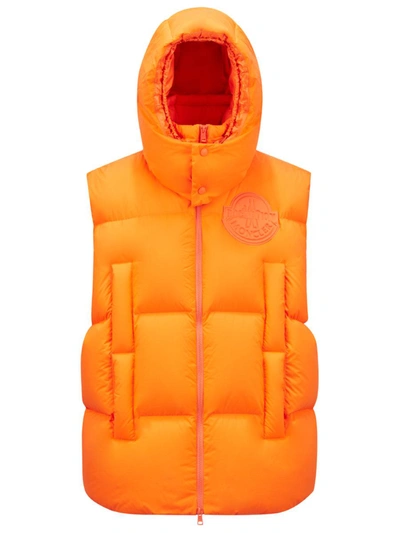 Moncler Genius Jacket In Orange